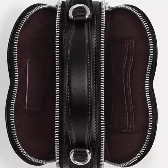 Coach Heart Crossbody In Signature Canvas With Heart Print nwt - Picture 2 of 6